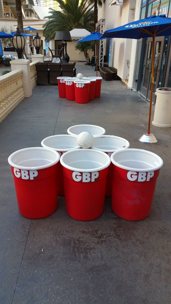 Giant Beer Pong - Rental - AE&ES- Amusement, Event &,Trade Show Rentals