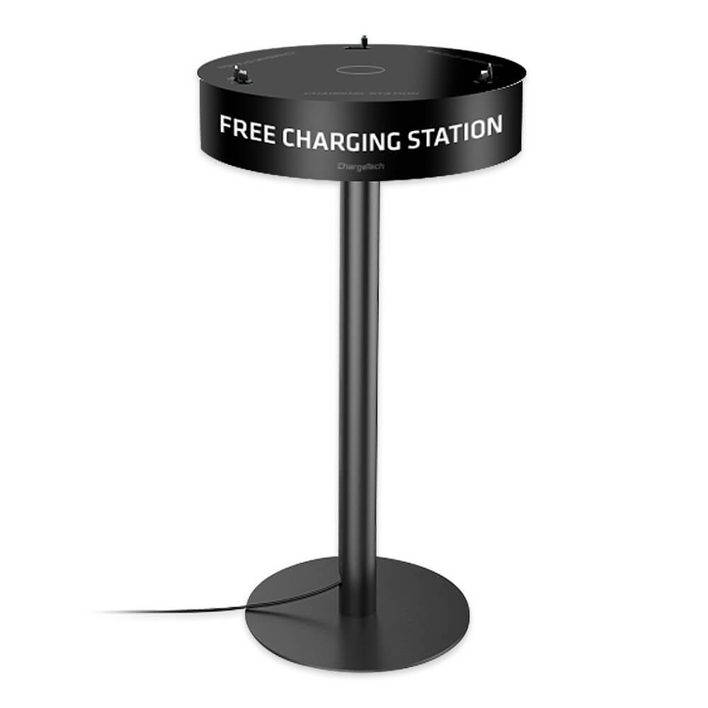 Charging Station - Hi Boy Table with Branding | AE&ES ...